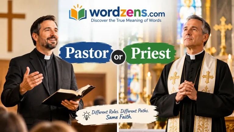 pastor or priest