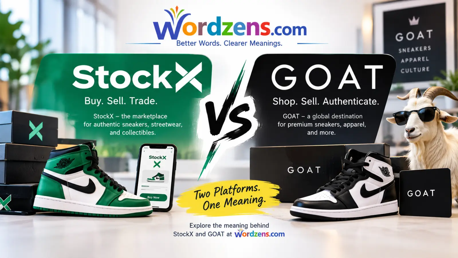 StockX and GOAT